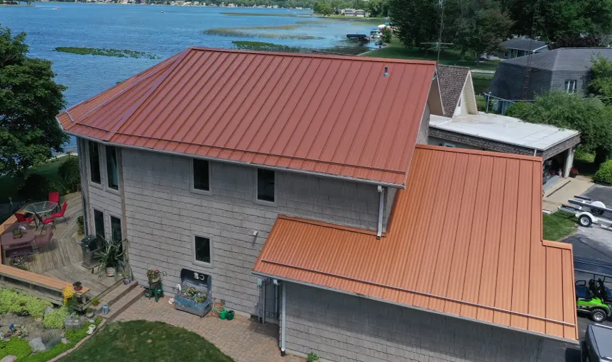 Metal roofing by Rossville Metal Roofing near Crawfordsville, IN